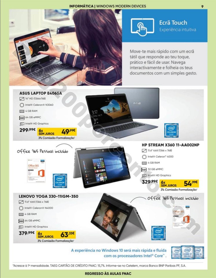 Antevisão Folheto FNAC Regresso às aulas promoç