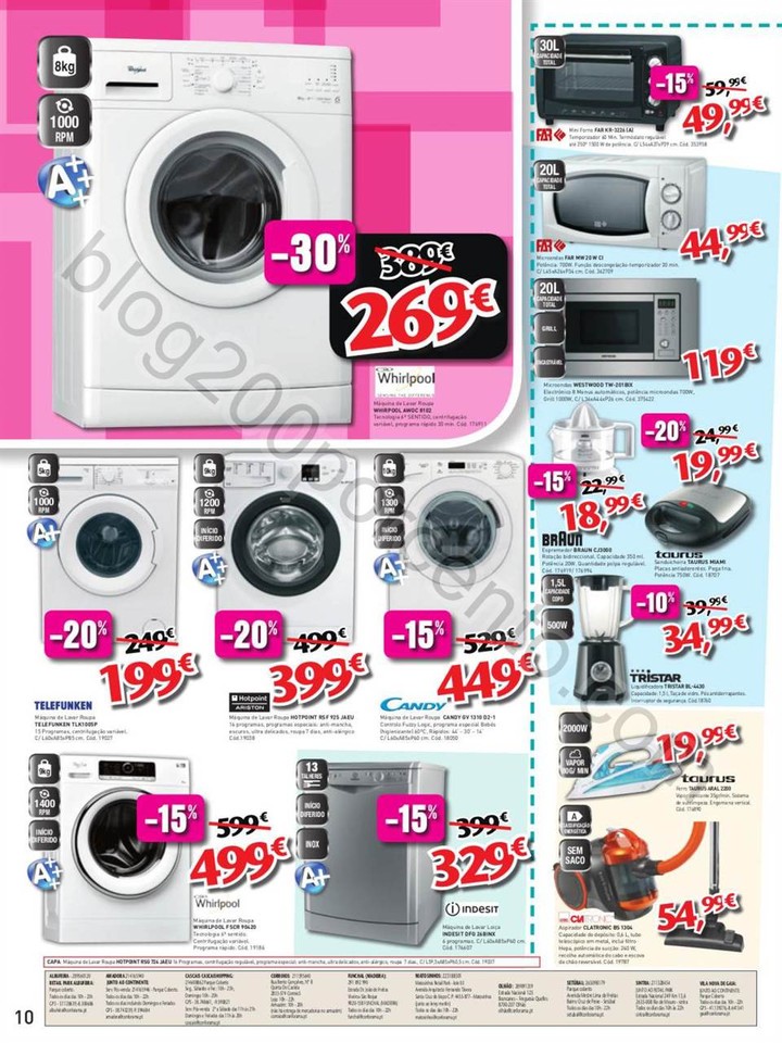 Novo Folheto CONFORAMA promoções de 8 a 29 setem