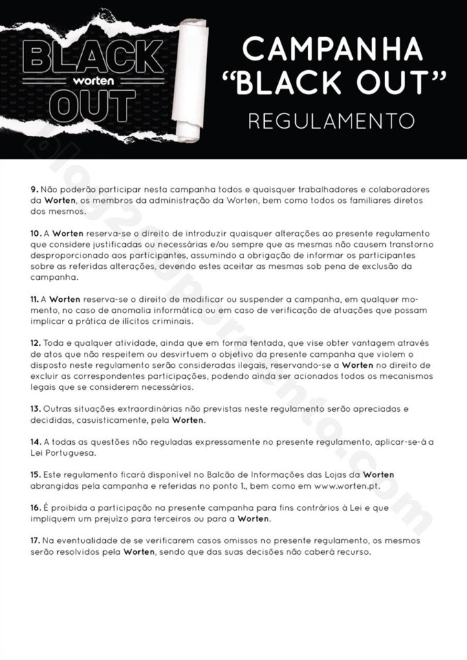 Antevisão Folheto WORTEN Black Friday promoções