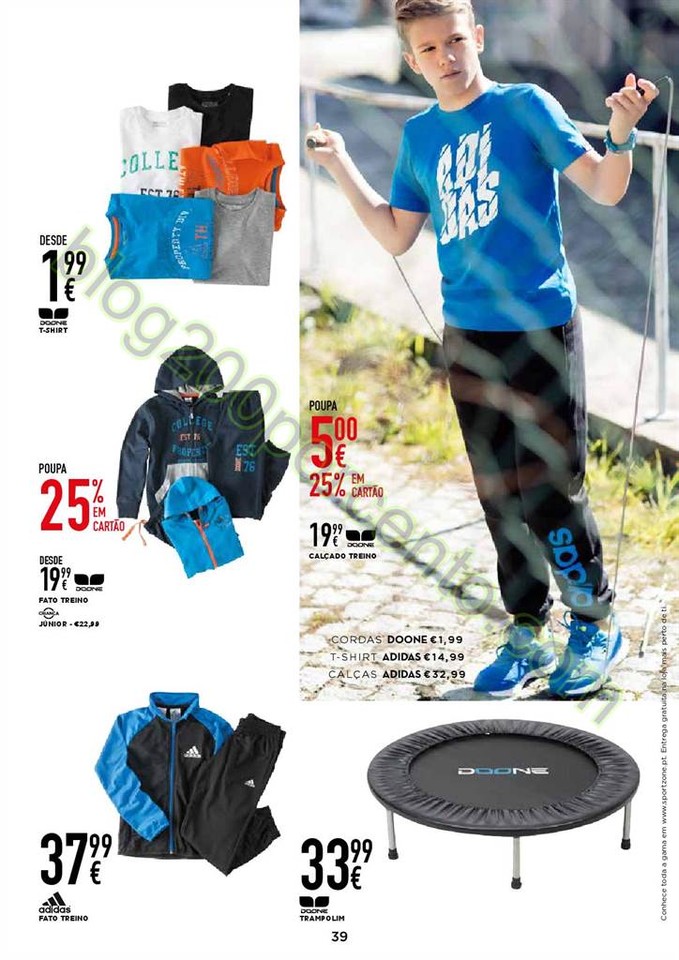 Novo Folheto SPORT ZONE promoções de 28 março a