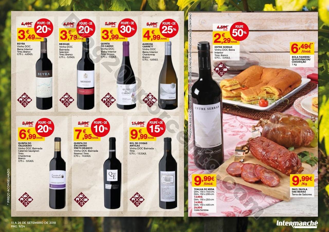 Antevisão Folheto INTERMARCHÉ Feira de vinhos pr