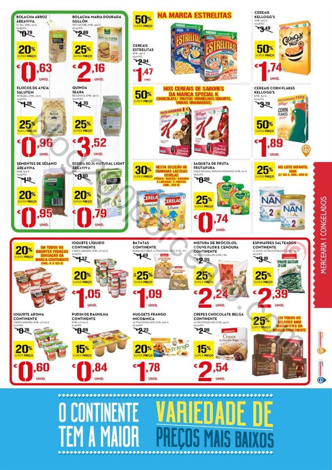 Antevisão Folheto CONTINENTE Promoções de 20 a 