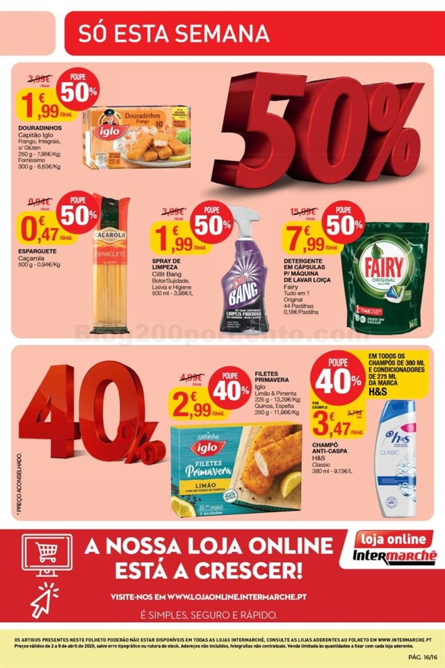 Antevisão Folheto INTERMARCHÉ Promoções de 2 a