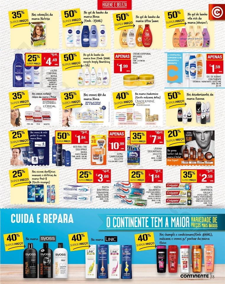 Antevisão Folheto CONTINENTE Promoções de 5 a 1