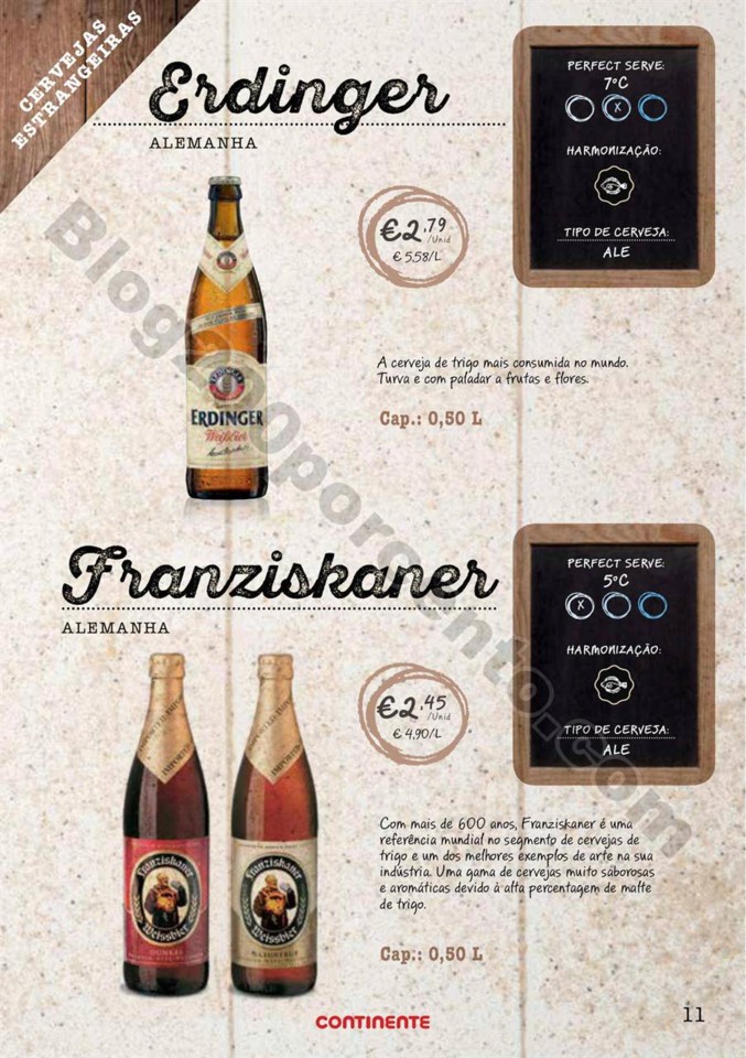 Antevisão Folheto CONTINENTE Especial cervejas de