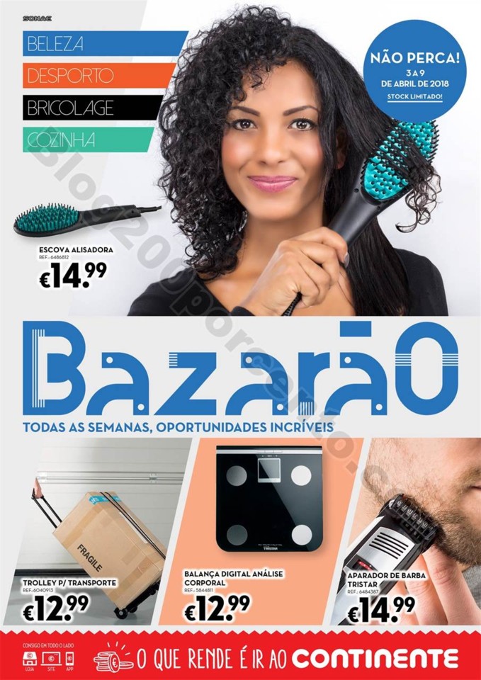 Antevisão Folheto BAZARÃO Promoções de 3 a 9 a
