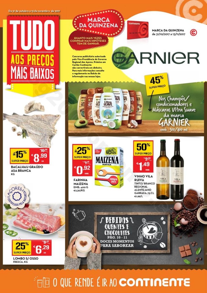 Antevisão Folheto CONTINENTE Açores promoções 