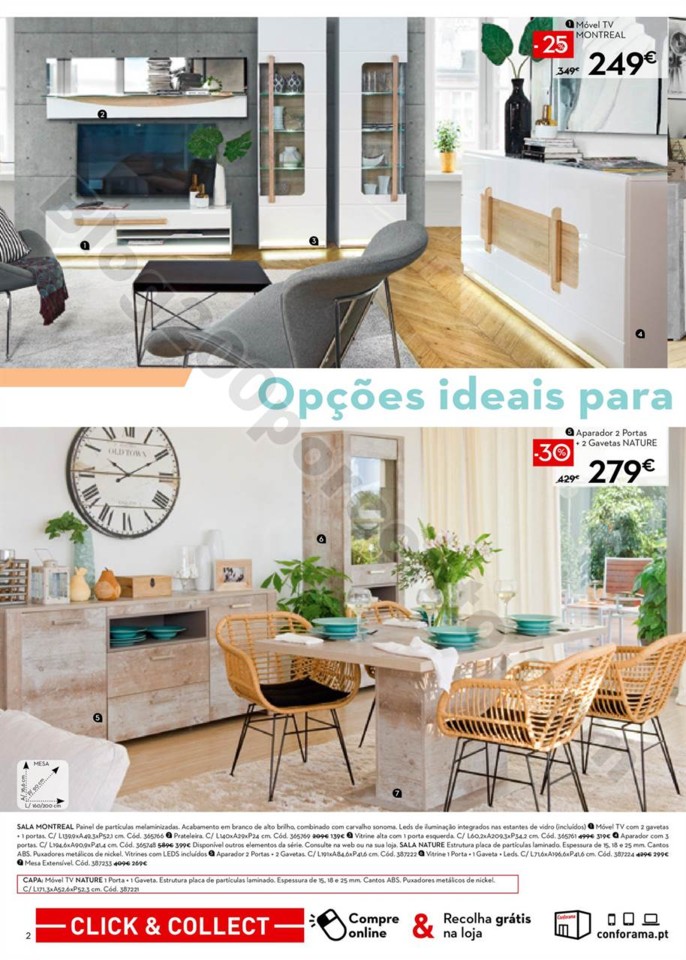 Antevisão Folheto CONFORAMA Promoções de 8 mar