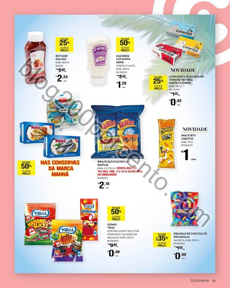 Antevisão Folheto CONTINENTE Verão promoções d