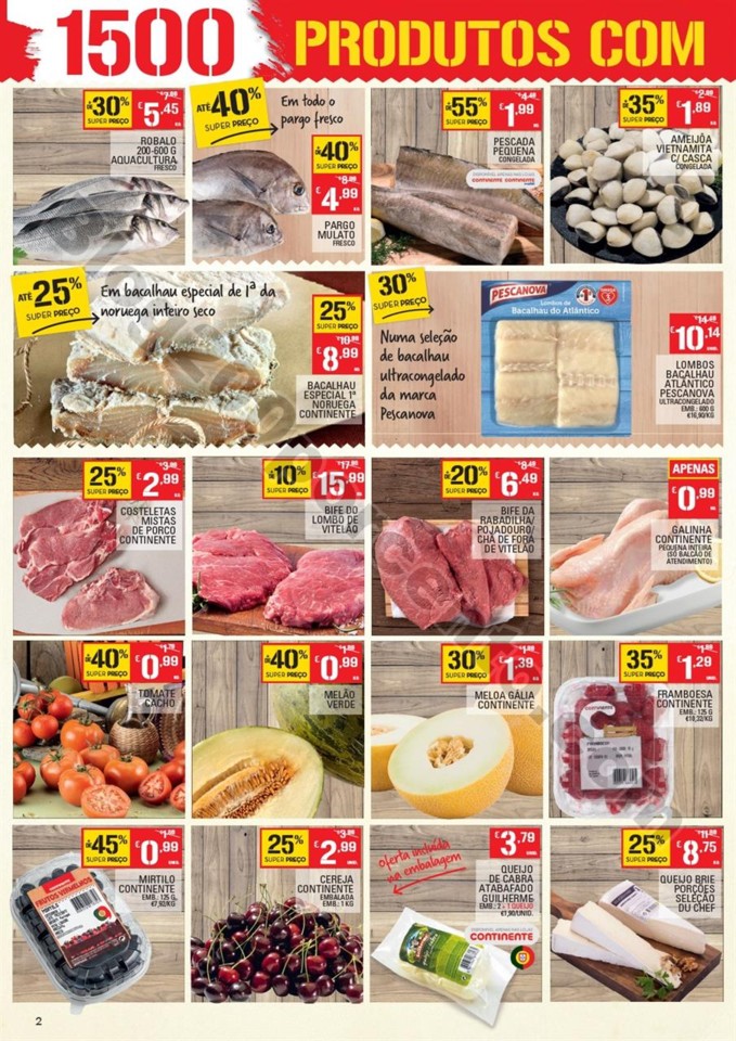 Antevisão Folheto CONTINENTE Fim de semana promo