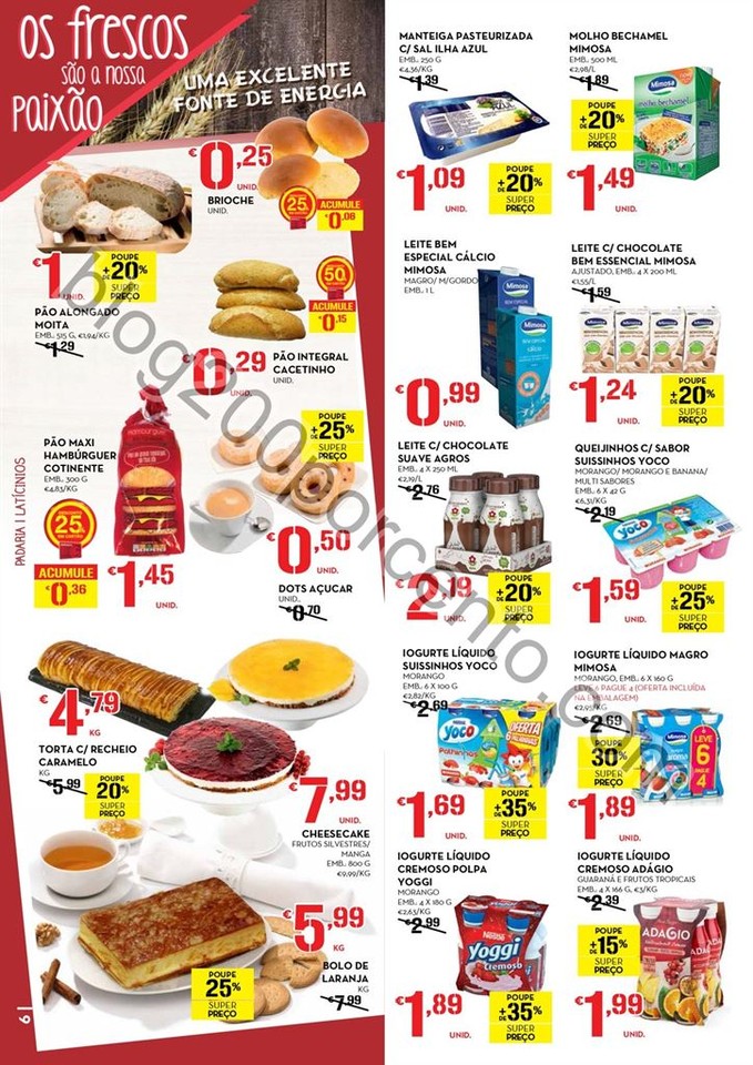 Antevisão Folheto CONTINENTE - MODELO Açores de 