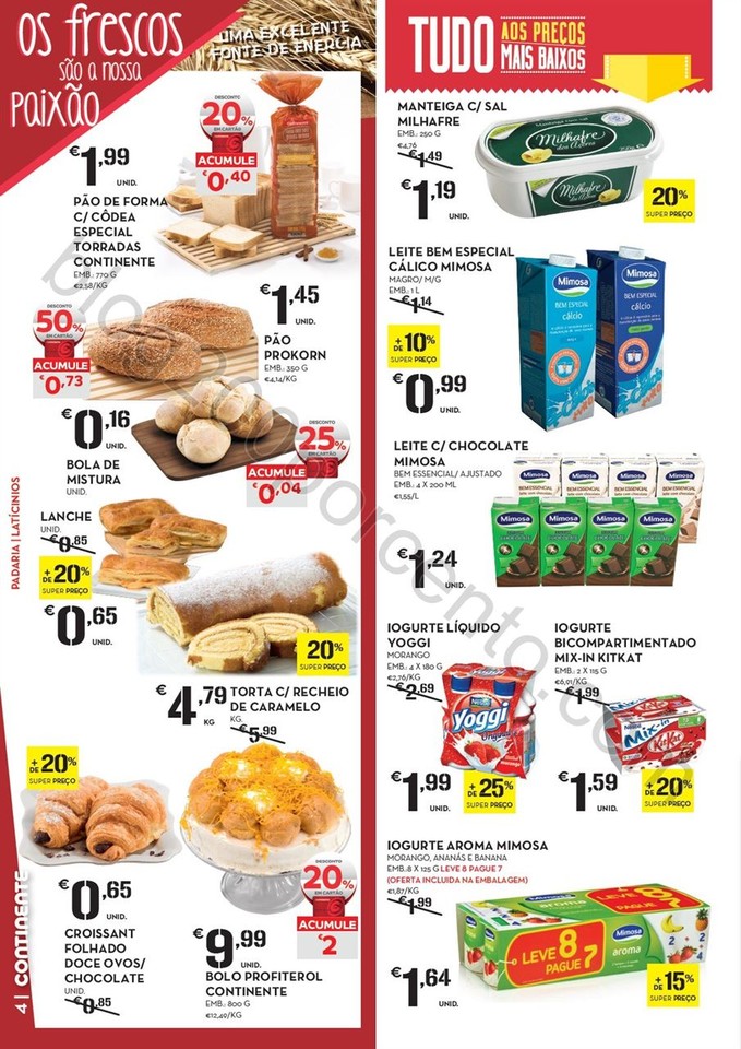 Antevisão Folheto CONTINENTE - MODELO Açores pro