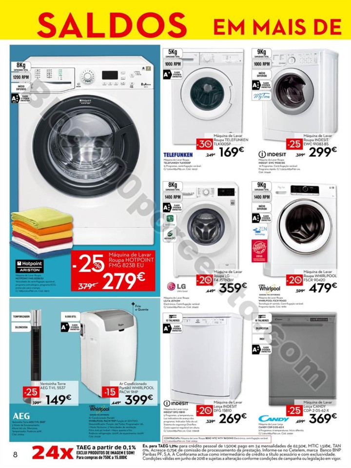 Antevisão Folheto CONFORAMA Saldos até 70% a par