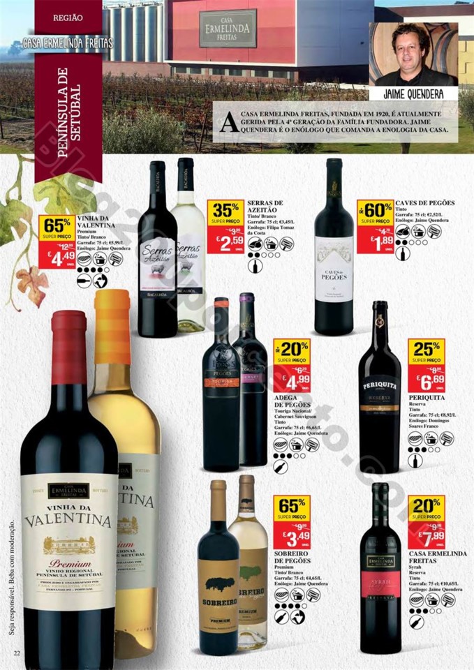 Antevisão Folheto CONTINENTE Feira de vinhos - 20