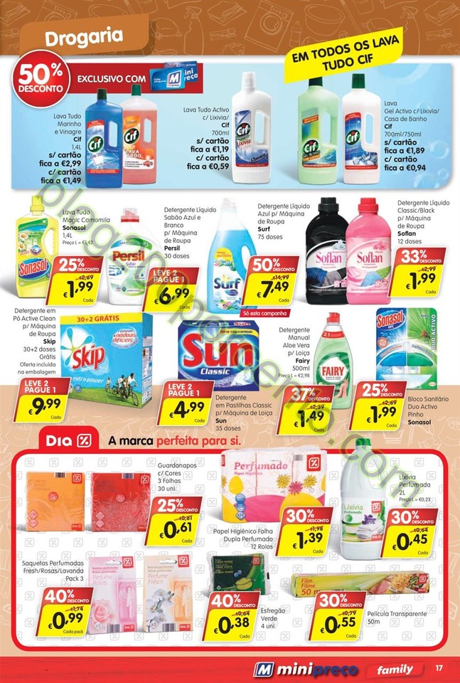 Antevisão Folheto MINIPREÇO Family de 18 a 24 fe