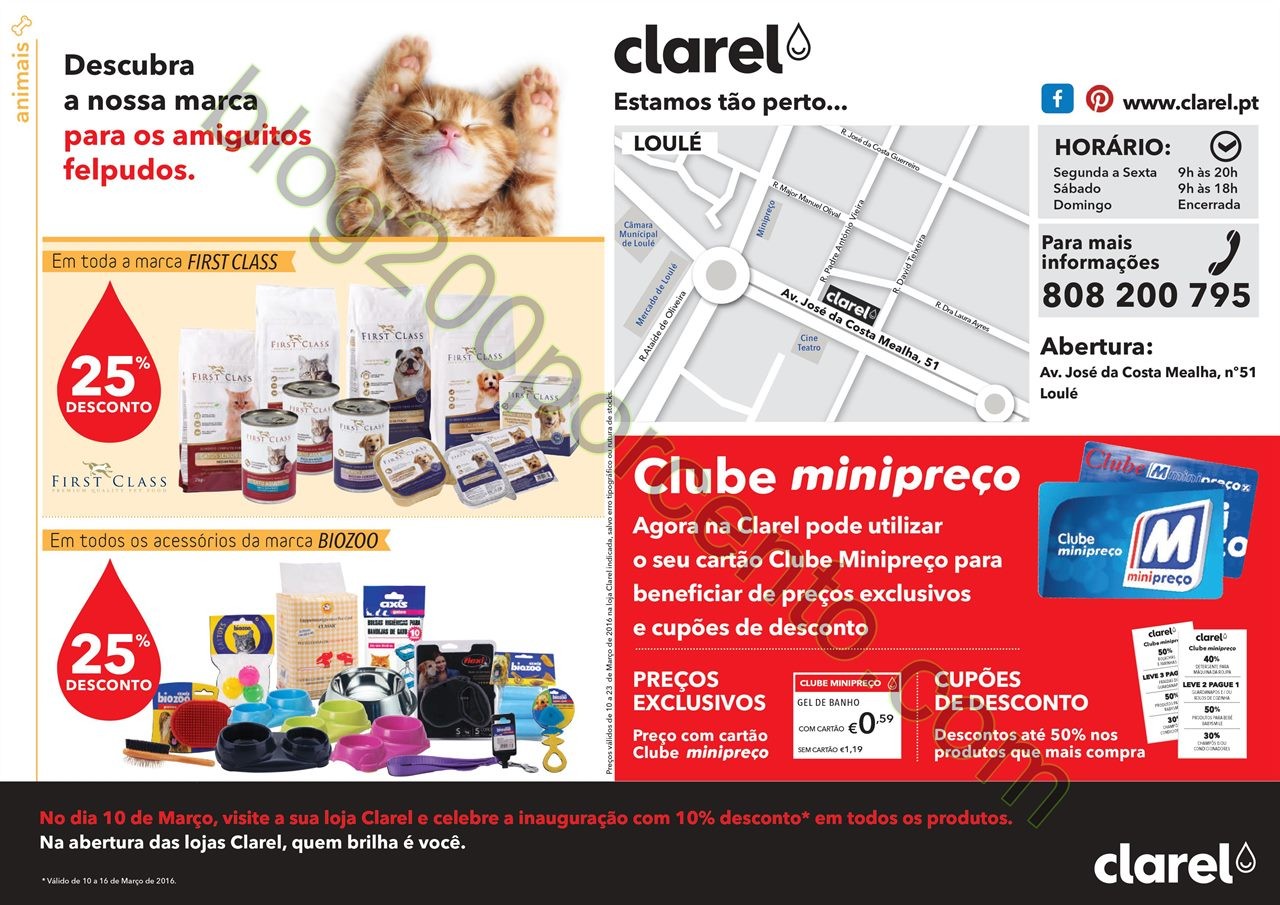 Antevisão Folheto CLAREL Aberturas promoções de