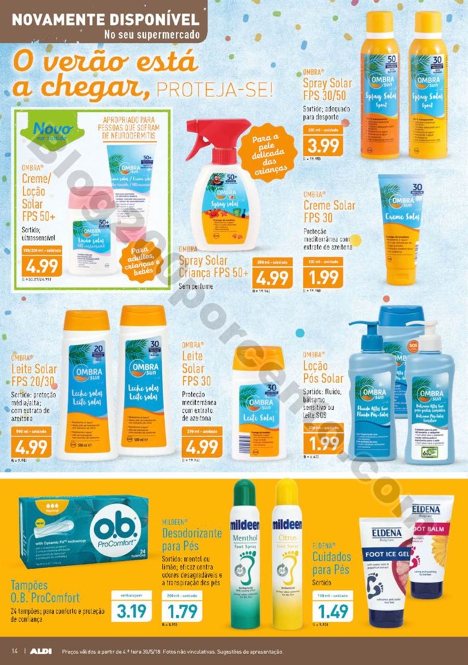 Antevisão Folheto ALDI Promoções a partir de 30