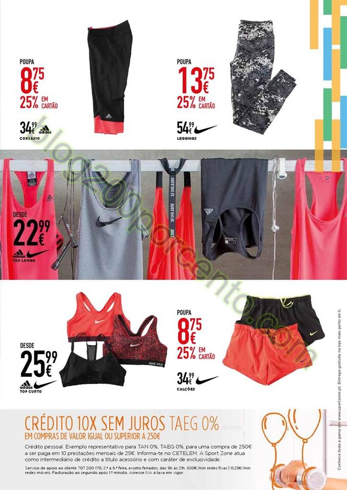 Novo Folheto SPORT ZONE promoções de 28 março a