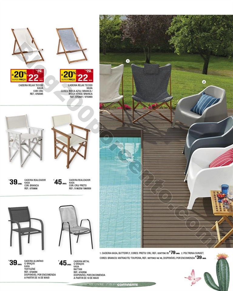 Antevisão Folheto CONTINENTE Feira ar livre promo