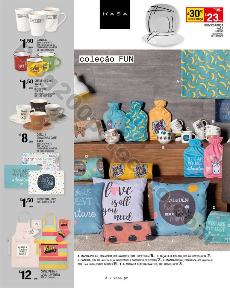 Antevisão Folheto CONTINENTE Casa Outono promoç