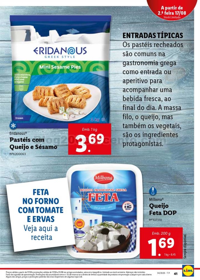 Viagem de Sabores LIDL Promoções a partir de 17 
