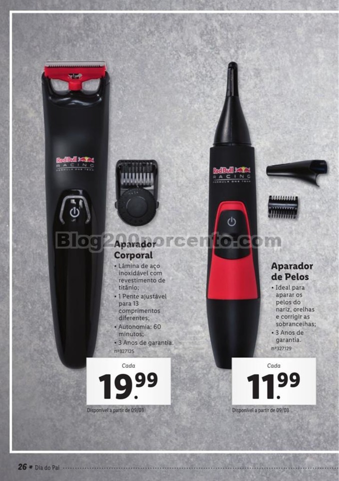 Antevisão Folheto LIDL Dia do Pai Promoções de 