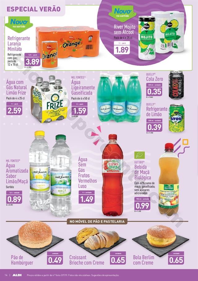 Antevisão Folheto ALDI Promoções a partir de 3 