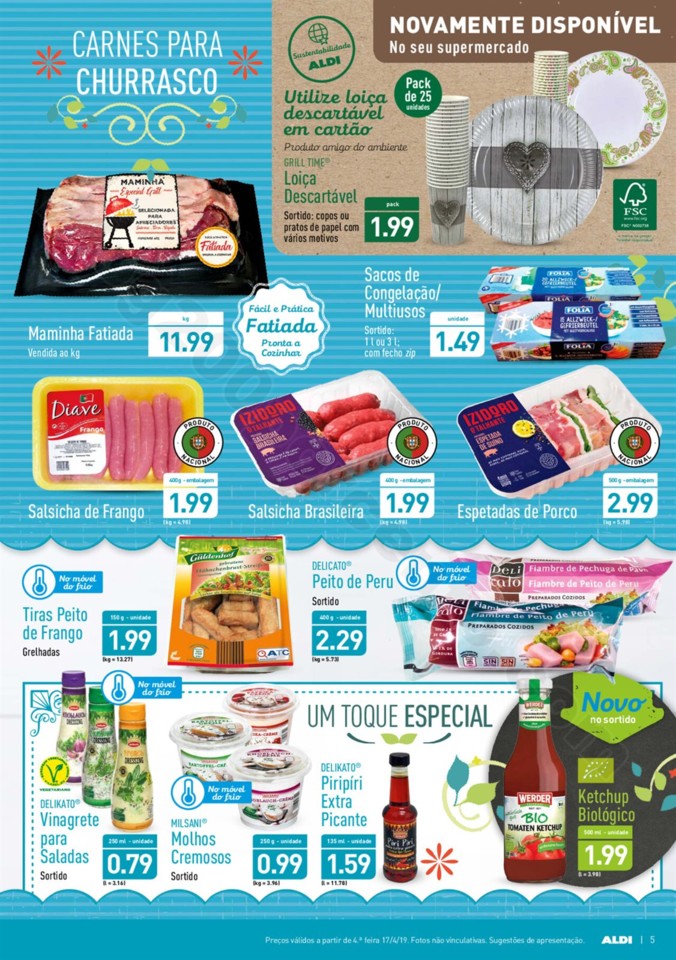 Antevisão Folheto ALDI Promoções a partir de 17