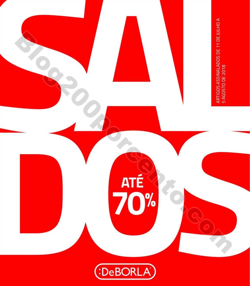 Antevisão Folheto DEBORLA Saldos verão promoçõ