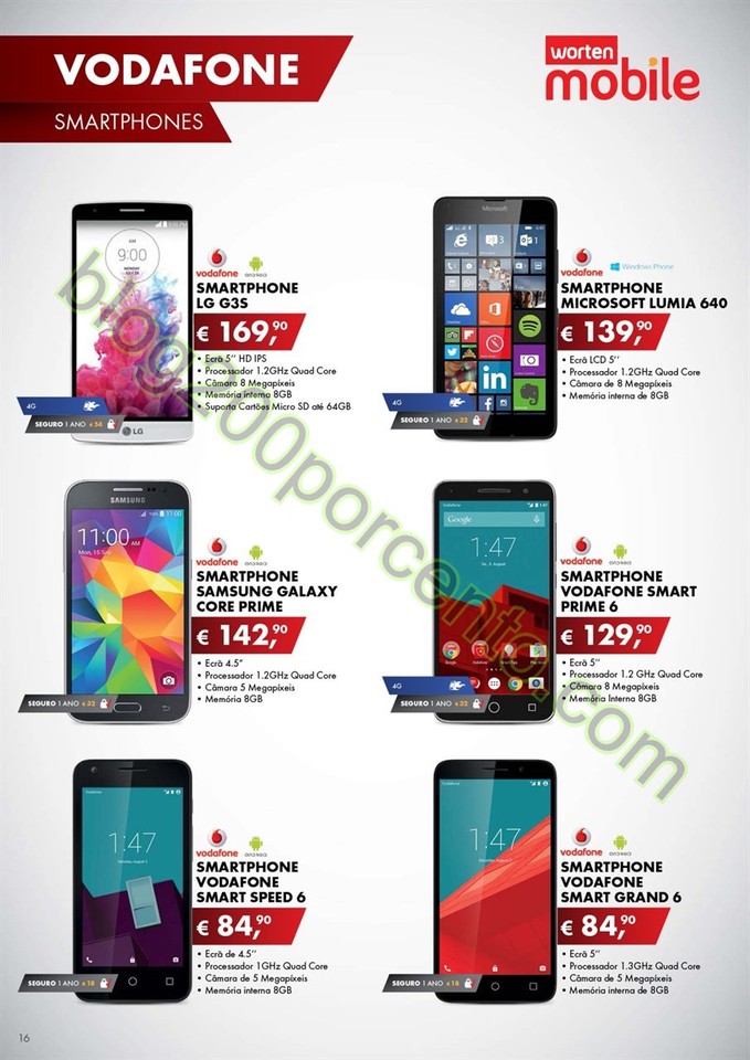 Antevisão Folheto WORTEN Mobile de 4 fevereiro a 