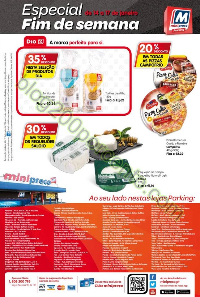 Antevisão Folheto MINIPREÇO Parking Fim de seman