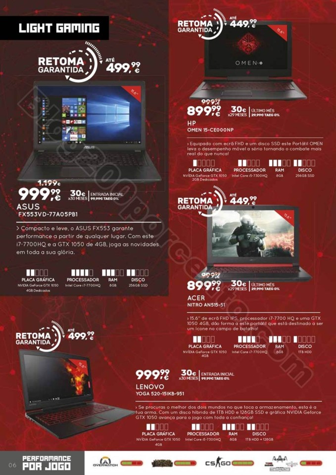 Antevisão Folheto WORTEN Gaming promoções de 26