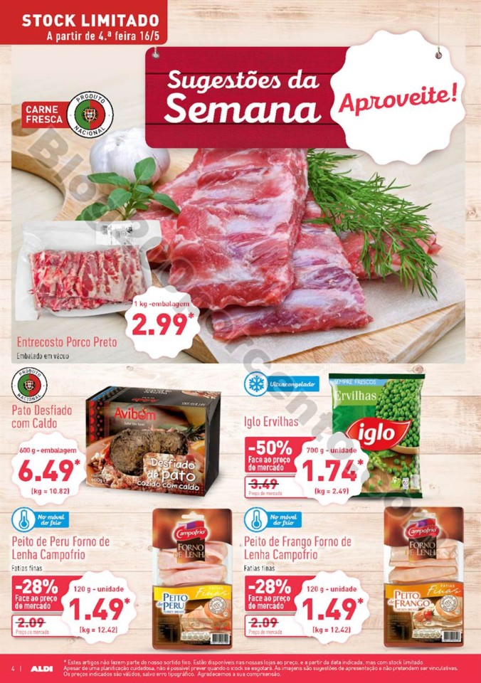 Antevisão Folheto ALDI Promoções a partir de 16
