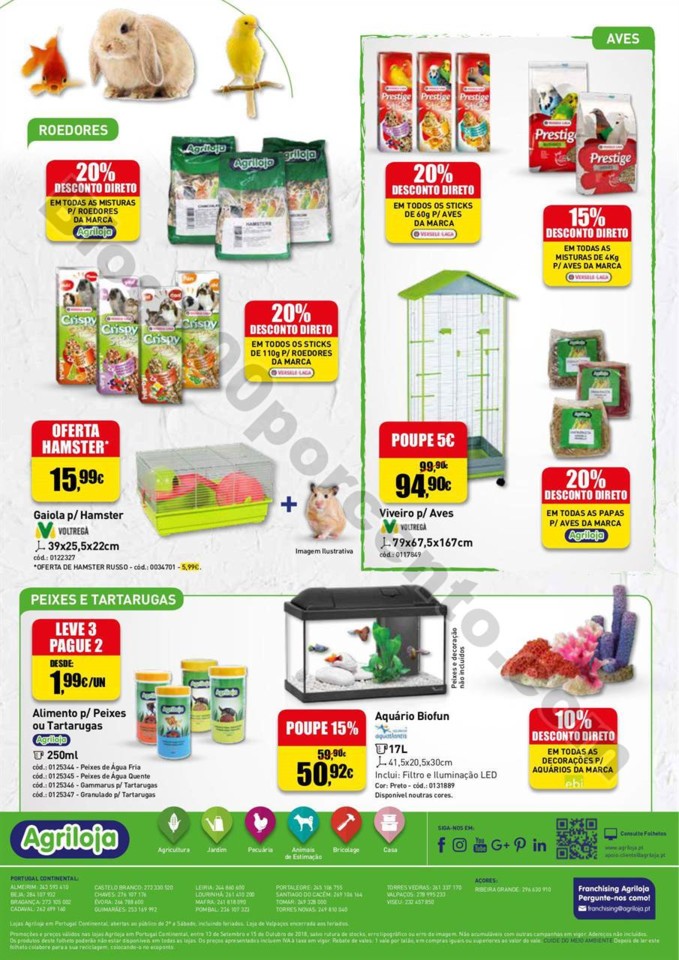 Antevisão Folheto AGRILOJA Pets promoções de 13