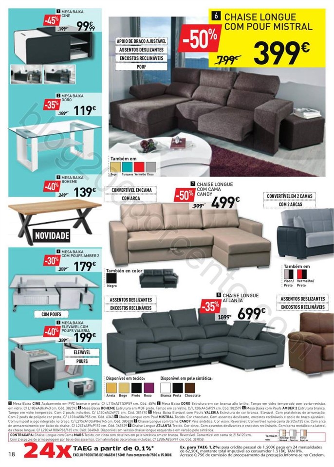 Novo Folheto CONFORAMA promoções de 9 a 23 fever