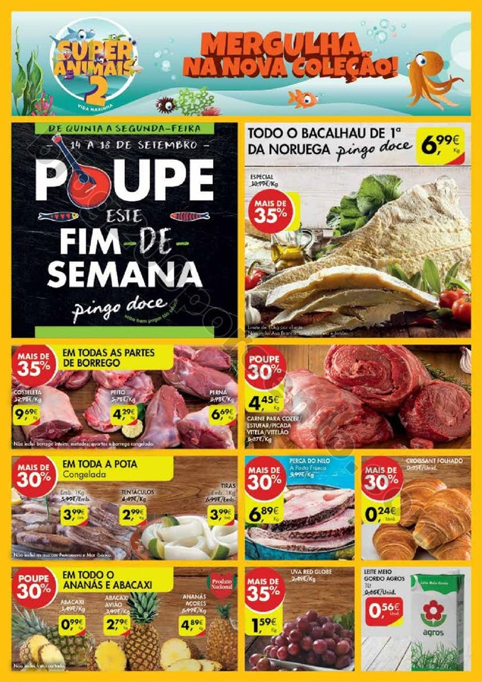 01 Antevisão Fim de semana pingo doce 14 setembro