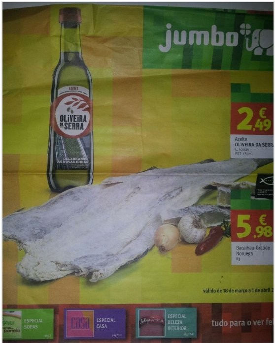 Antevisão folheto | JUMBO | de 18 março a 1 abril