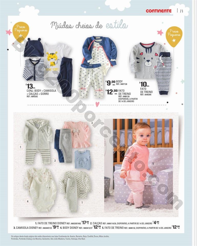 Feira Bebé CONTINENTE Promoções de 7 a 28 janei