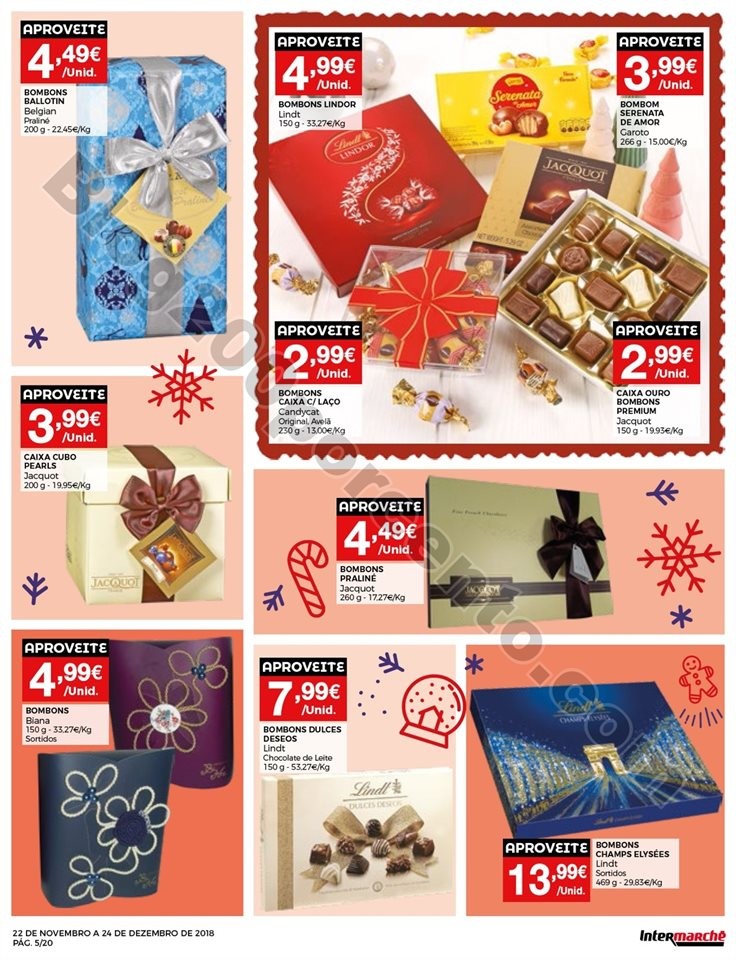 Antevisão Folheto INTERMARCHÉ Presentes de Natal