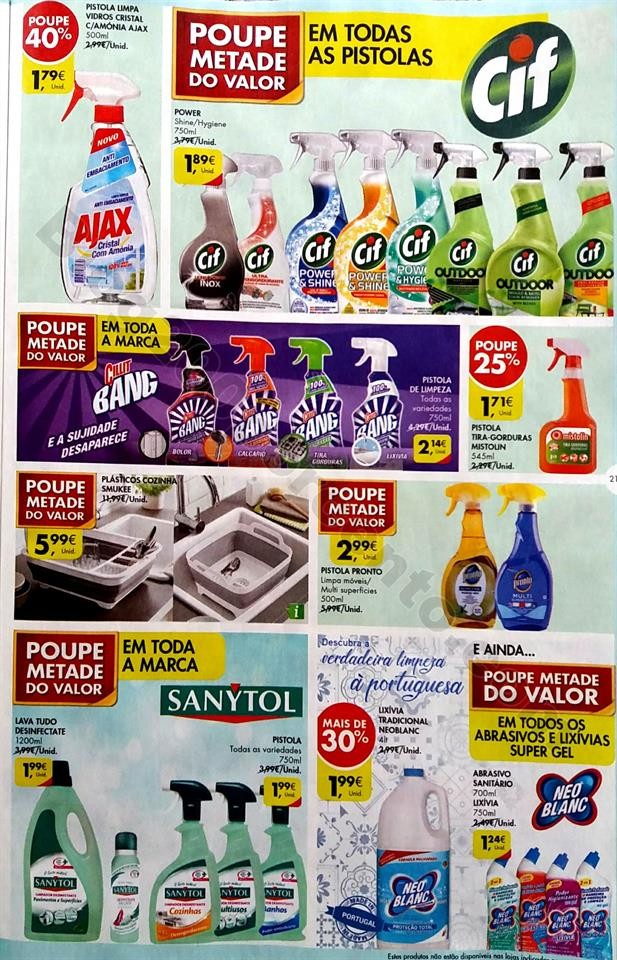 extra pingo doce higiene e limpeza 25 junho a 8 ju