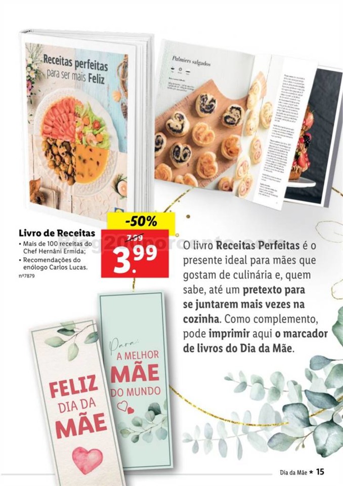Antevisão Folheto LIDL Especial Dia da Mãe Promo
