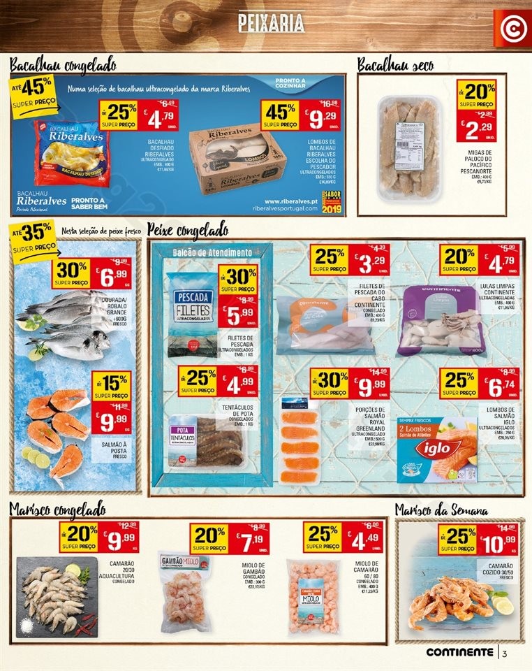 Antevisão Folheto CONTINENTE Promoções de 5 a 1
