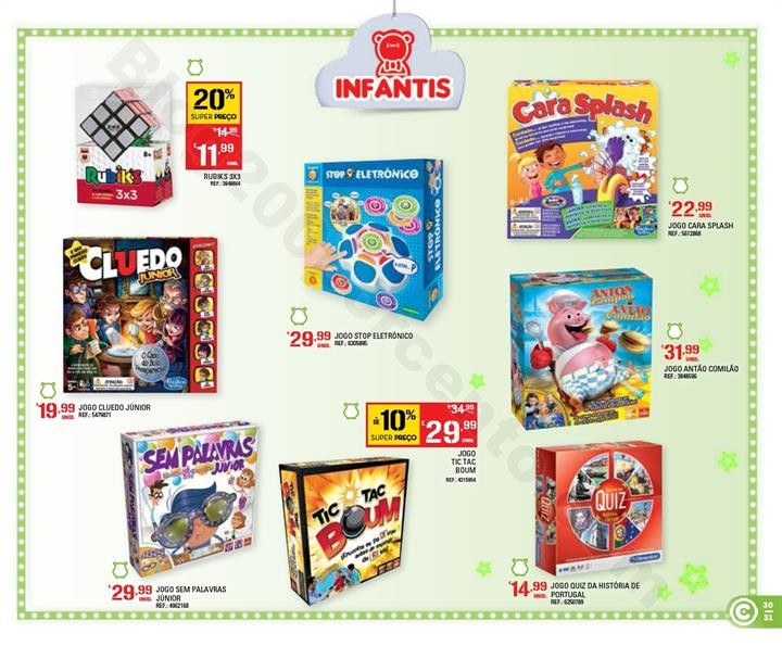 Antevisão Folheto CONTINENTE Catálogo Brinquedos