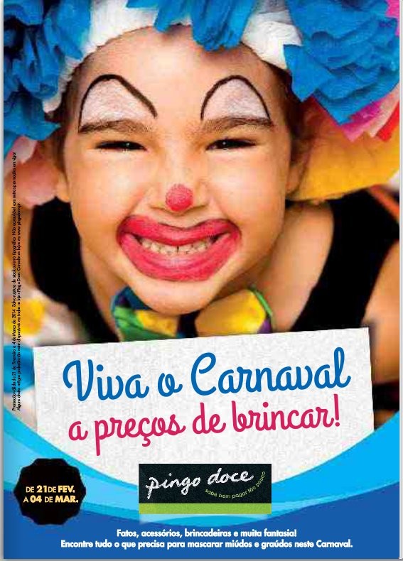 Novo folheto | PINGO DOCE | Carnaval de 21 fevereiro a 4 março