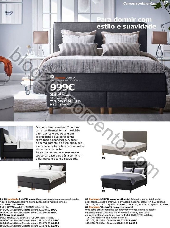 Novo Catálogo IKEA Quartos promoções até 31 ju