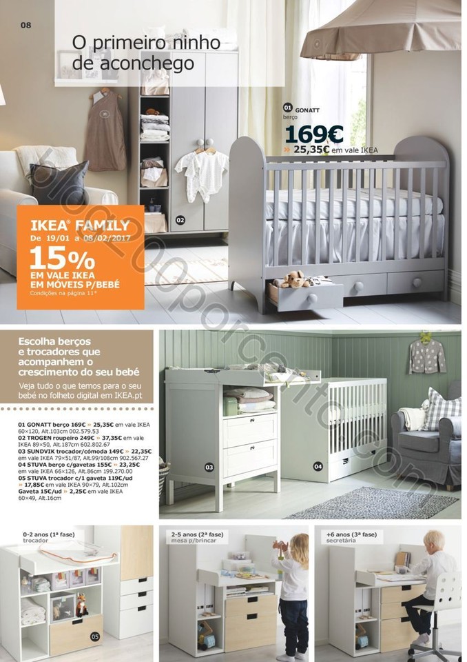 Antevisão Folheto IKEA quartos promoções de 19 