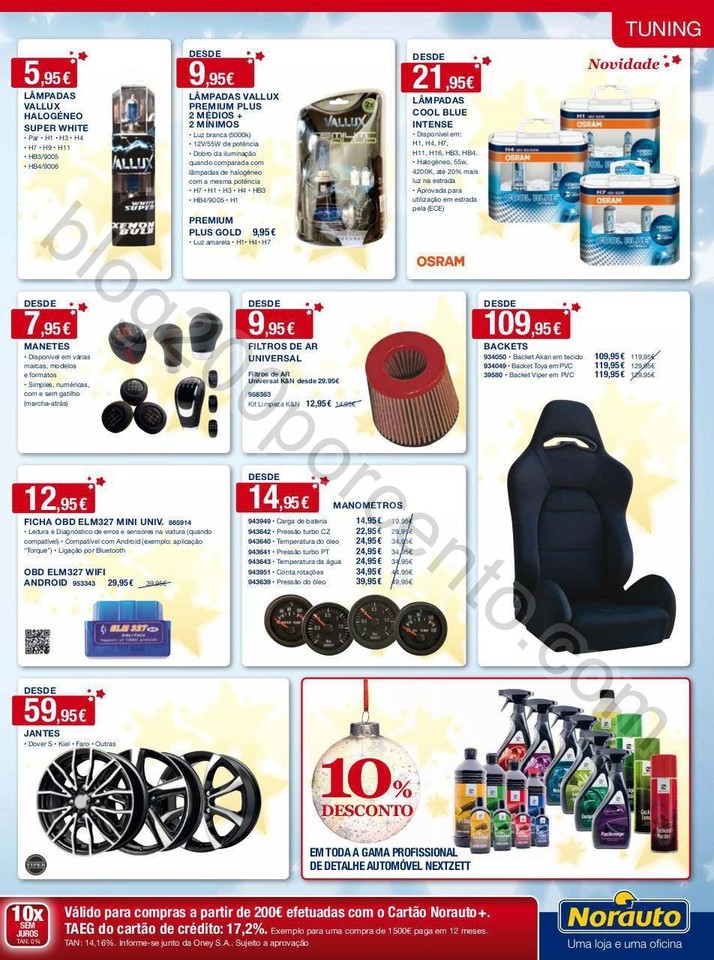 Novo Folheto NORAUTO Promoções de 16 novembro a 