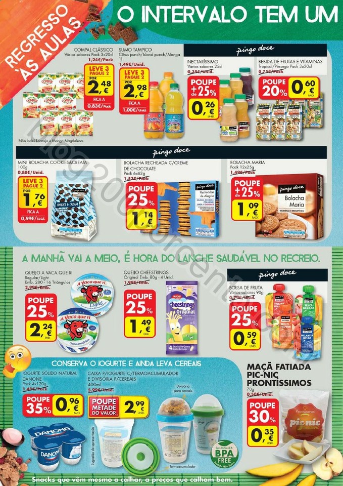 Antevisão Folheto PINGO DOCE Promoções de 30 ag