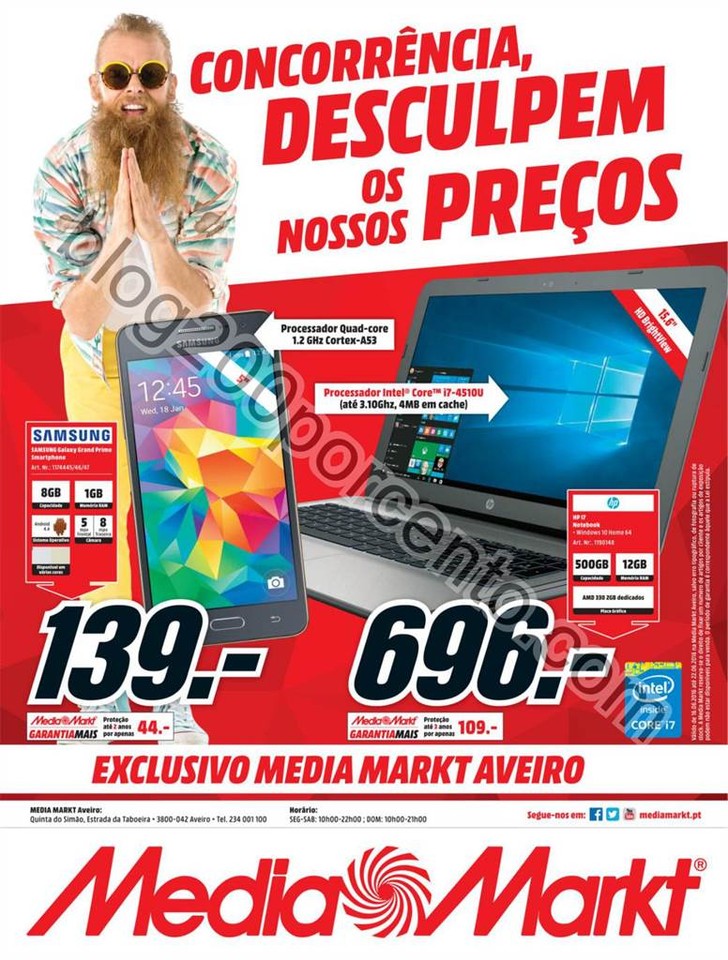 Novo Folheto MEDIA MARKT Aveiro Promoções de 16 