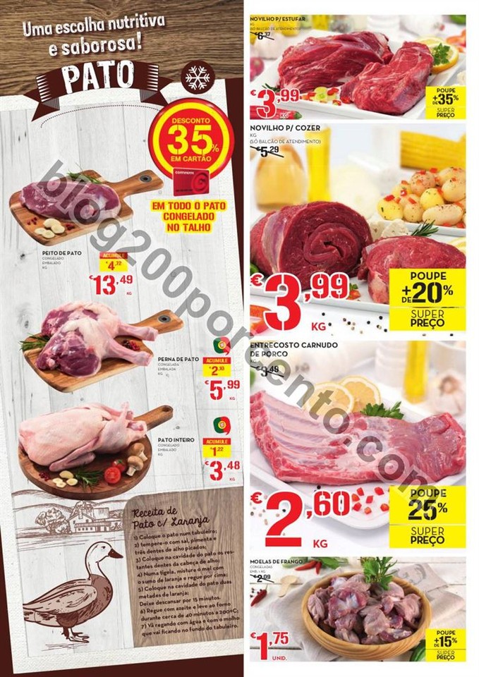 Antevisão Folheto CONTINENTE - MODELO Madeira de 